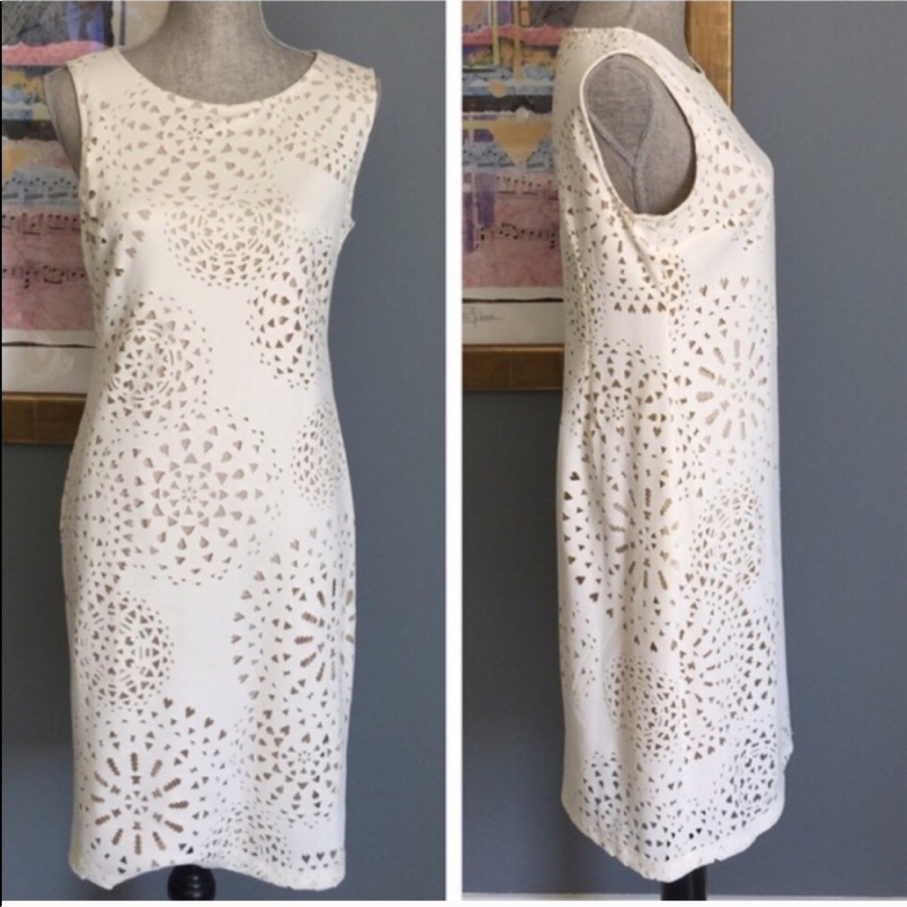RM LL Laser Cut Dress
